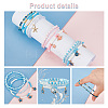 5 Sets 3 Style Glass Seed & Polymer Clay Beaded Stretch Bracelets Set BJEW-PH0004-24-4