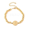 304 Stainless Steel Link Bracelets BJEW-B163-02G-4