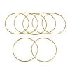 7Pcs Vacuum Plating PVD Vacuum Plating 201 Stainless Steel Bangles Sets for Women BJEW-F476-03G-3