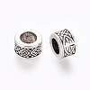 Tibetan Style Alloy European Beads LS-LF8485Y-2