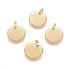 Ion Plating(IP) 304 Stainless Steel Charms X-EJEW-L238-03D-G-1