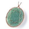 Natural & Synthetic Mixed Stone Big Pendants G-G771-C-4