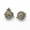 Brass Rack Plating Cage Pendants LS-KK-F722-64AB-RS-1