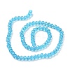 Electroplate Glass Beads Strands EGLA-A034-T6mm-L03-2