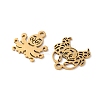 Ocean Theme 201 Stainless Steel Pendants FIND-Z102-02G-2