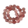 Natural Strawberry Quartz Beads Strands G-N368-01A-13-3