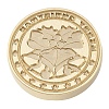 Christmas Series Wax Seal Brass Stamp Head LS-AJEW-M037-01G-09-2