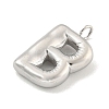 Non-Tarnish 304 Stainless Steel Pendants STAS-C102-15P-B-2