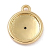 Brass Micro Pave Cubic Zirconia Charms ZIRC-I054-13G-4