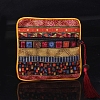 Square Chinese Style Cloth Tassel Bags PW-WG62144-28-1