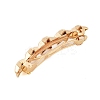 Alloy Hair Barrettes OHAR-H010-01G-KCG-2