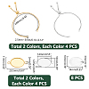 DIY Blank Oval Link Bracelet Making Kit DIY-UN0005-28-3