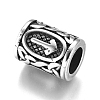 304 Stainless Steel European Beads OPDL-G010-07AS-06B-2