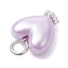 Imitation Shell & Pearl Acrylic Pendants PALLOY-JF04518-01-5