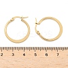 304 Stainless Steel Hoop Earrings EJEW-F105-22G-3