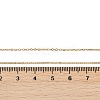 304 Stainless Steel Cable Chain Necklaces X-NJEW-M151-24G-2