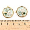 304 Stainless Steel Enamel Pendants STAS-B084-04G-02-3