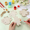 Wood Insect Pendant Decorations HJEW-WH20016-02A-3