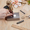 3Pcs 3 Styles Steel Leather Stamps AJEW-BC0008-98A-3