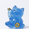 Resin Craft Display Decorations DJEW-PW0021-29G-31-1