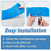 4Pcs Cellucotton for Car Air Conditioning Filter Screen Dispensers AJEW-GA0009-25A-4