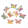 Printed Translucent Acrylic  Pendants OACR-T028-17A-1