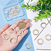 Brass Links Connectors KK-BC0006-39G-NF-3