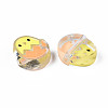 Transparent Acrylic Beads ACRC-S039-07E-3