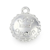 Rack Plating Alloy Pendants PALLOY-D029-18S-RS-1