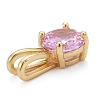 Brass Micro Pave Cubic Zirconia Pendants X-KK-P192-04-G03-3
