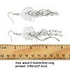 Iron Dangle Earrings EJEW-FS00021-2