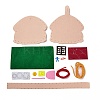 DIY Non-woven Christmas Theme Bag Kits DIY-Q031-01D-2