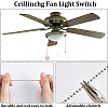 7Pcs Football Resin Charms Ceiling Fan Pull Chain Extenders PALLOY-CP00005-6