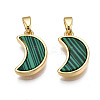 Real 18K Gold Plated Brass Pendants KK-N233-170A-01D-2