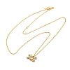 925 Sterling Silver Colorful Cubic Zirconia Constellation Pendant Cable Chain Necklaces for Women STER-R009-01G-12-4