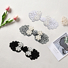 30Pcs 3 Colors Handmade Chinese Frogs Knots Buttons Sets AJEW-CY0001-48-3
