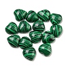 Dyed Synthetic Malachite Cabochons G-H309-01-09-1