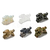 Natural & Synthetic Gemstone Carved Healing Horse Figurines DJEW-D012-05-1