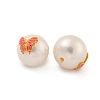 Round Natural Freshwater Pearl Beads PEAR-K009-11G-01-2