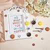 20pcs 10 sizes Resin Cabochons CRES-SC0001-86-4