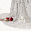 Aluminum Rhinestone Mesh Wrap Roll FIND-WH0421-14-3