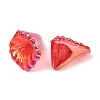 Transparent Acrylic Bead Caps OACR-G054-03B-2