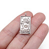Tibetan Style Alloy Pendants TARO-PW0001-01A-1