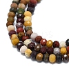 Natural Mookaite Beads Strands G-G106-A33-01-3