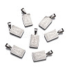 Non-Tarnish 304 Stainless Steel Pendants STAS-M245-22P-1