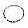 PVC Plastic Buddhist Bangle Sets BJEW-T008-13-3