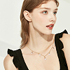 90Pcs 3 Style Plastic Imitation Pearl Pendants KK-BC0012-94-6
