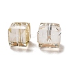 Electorplated Glass Beads EGLA-E006-2R-2