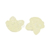Frosted Transparent Acrylic Beads OACR-P029-18B-03-3