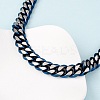 12MM 304 Stainless Steel Cuban Link Chain Necklaces NJEW-C099-04B-01-3